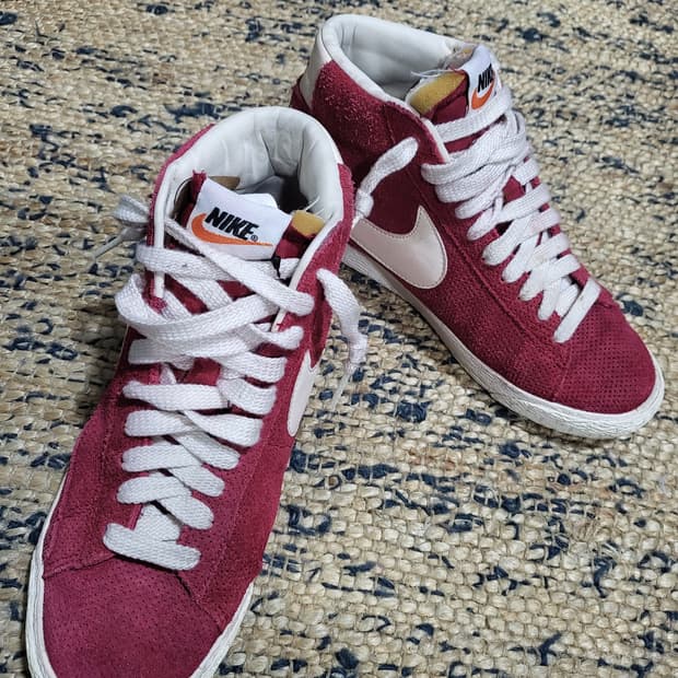 나이키 GS 블레이저 미드 레드