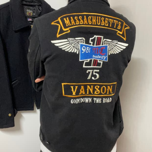 VENSON LEATHER WORK JACKET