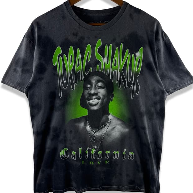 2PAC 투팍 캘리포니아 러브 오피셜 티셔츠4246