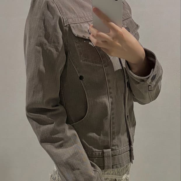 빈티지 캘빈클라인진 코튼 자켓 L