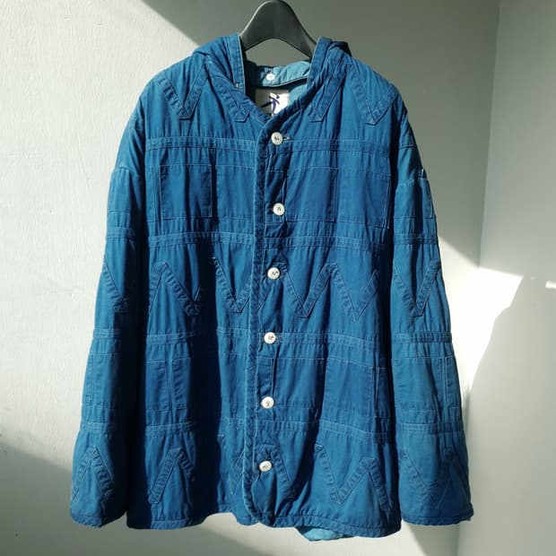 Issey Miyake patch work jacket