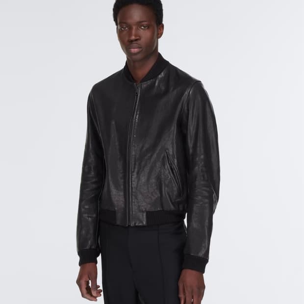 [50] 프라다 23ss 레더 봄버 자켓