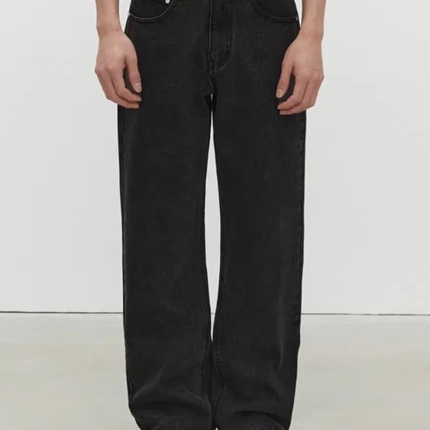 [새상품] 데케트 미드 라이즈 진 STNBlack 28size