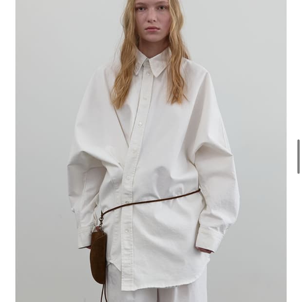 repos 리포스 화이트 데님 셔츠