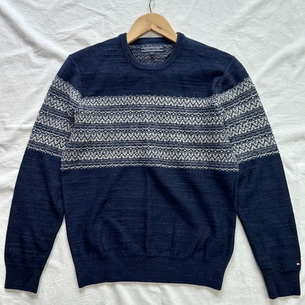 타미힐피거 여성 니트