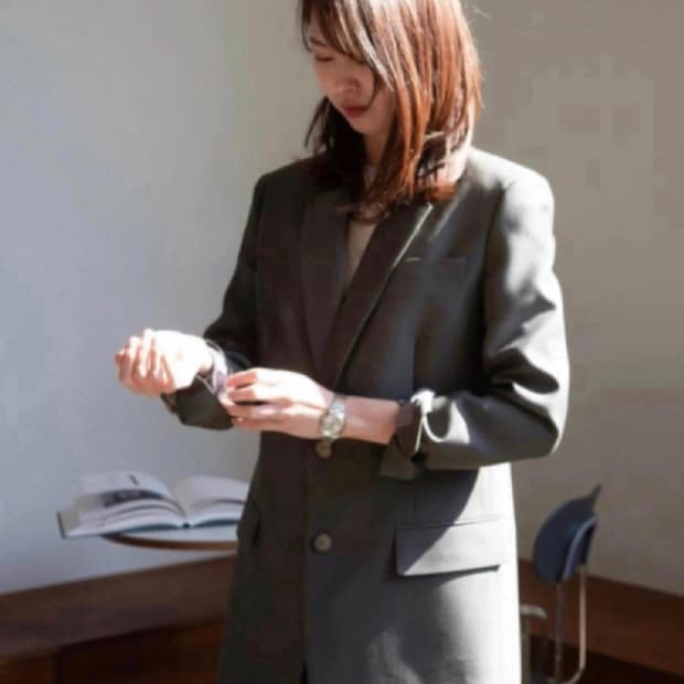 스모키앨리스 울실크 자켓