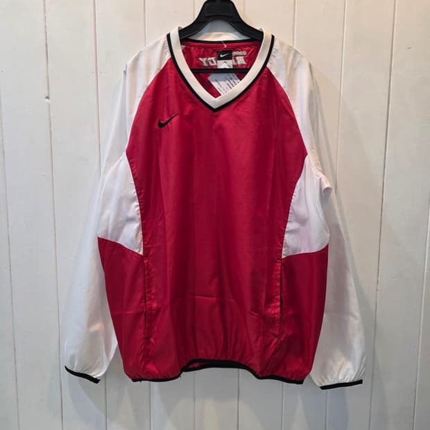 NIKE [나이키] UV 브이넥 경량 우븐 맨투맨