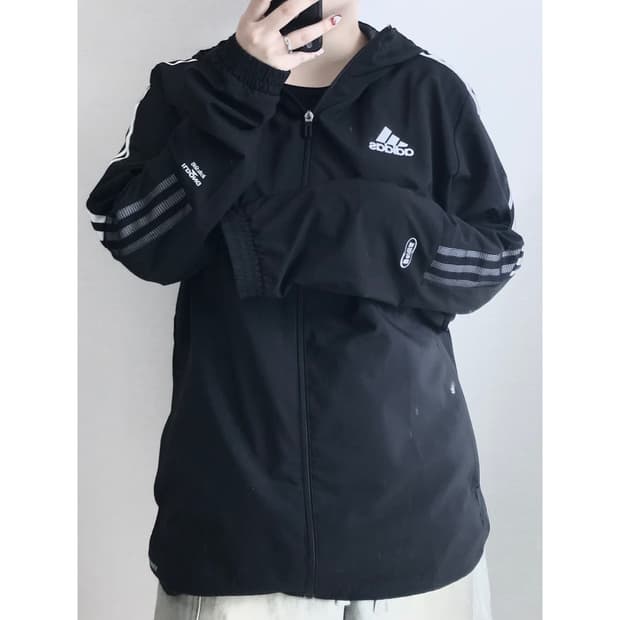 아디다스 트레이닝 바람막이 2xl