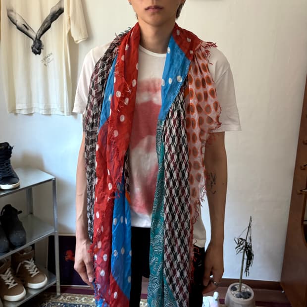 조르지오 브라토 멀티 패턴 스톨