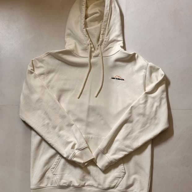 뉴발란스 후드티(흰색)