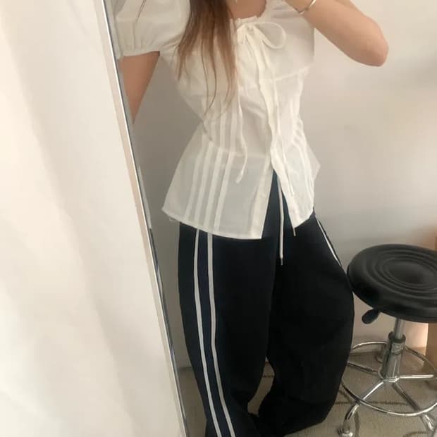빈티지 라인 트레이닝 바지