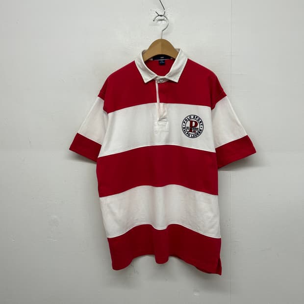 90s 폴로 스포츠 요트 레이싱 럭비 셔츠