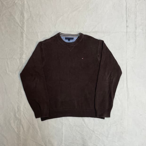 타미힐피거 니트 맨투맨