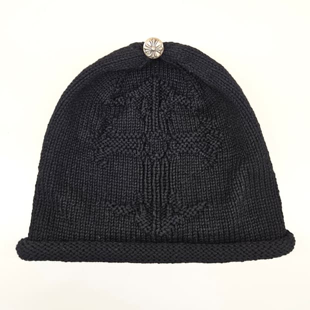 [OS] 미사용 크롬하츠 마스크 비니 블랙 B1213C151