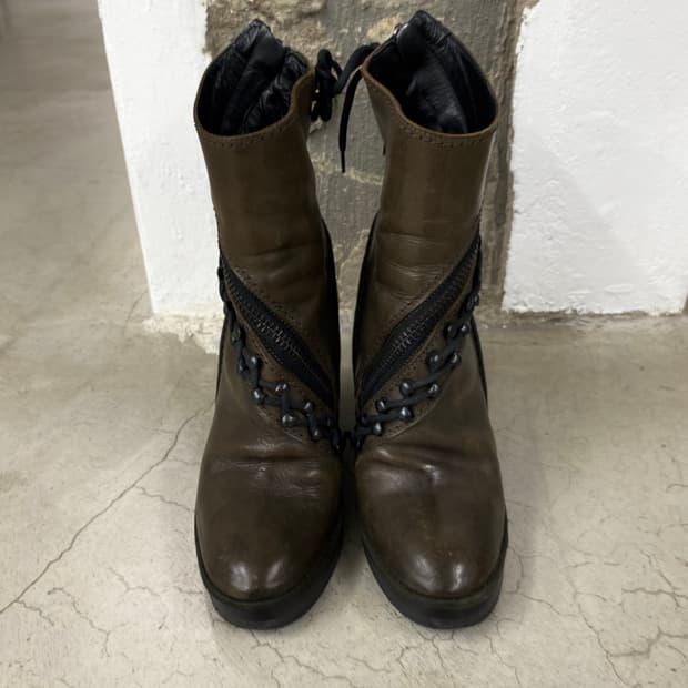 하이더 아커만 본디지 앵클 부츠