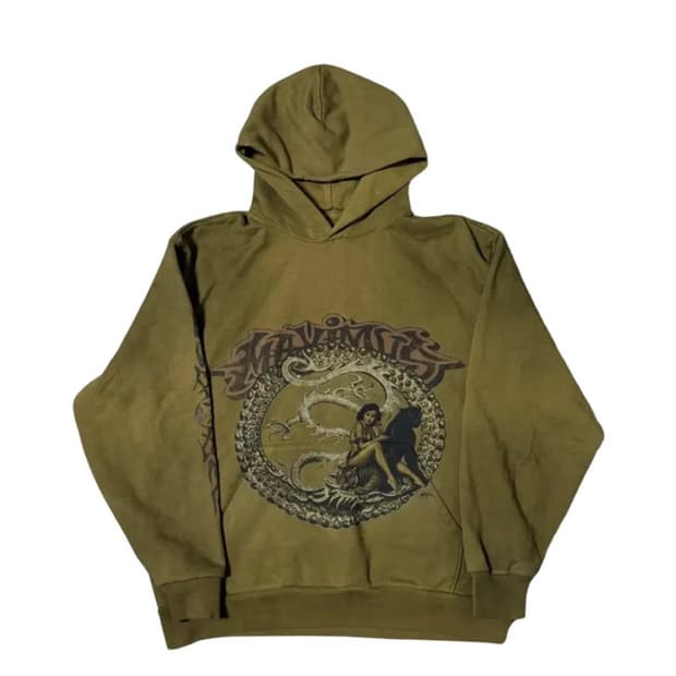 트래비스 스캇 내한 머천 후드 s