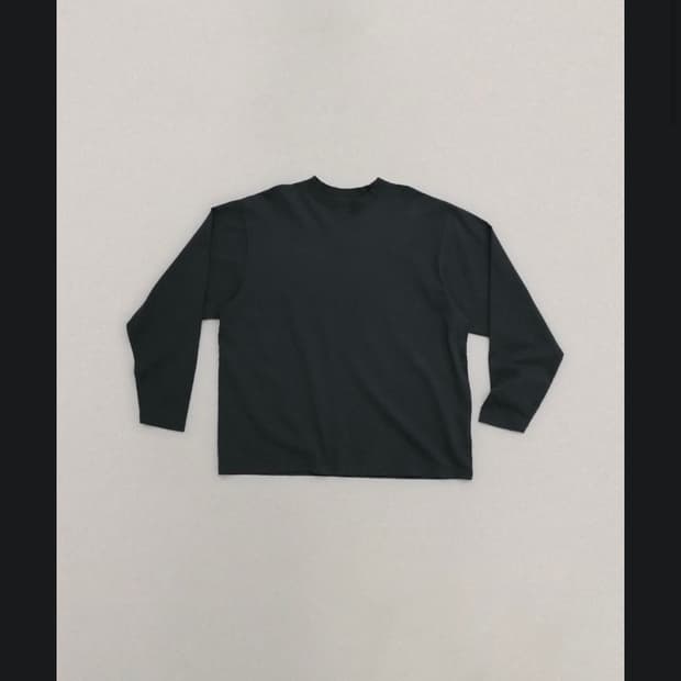 [m] 이지갭 긴팔 롱슬리브 블랙