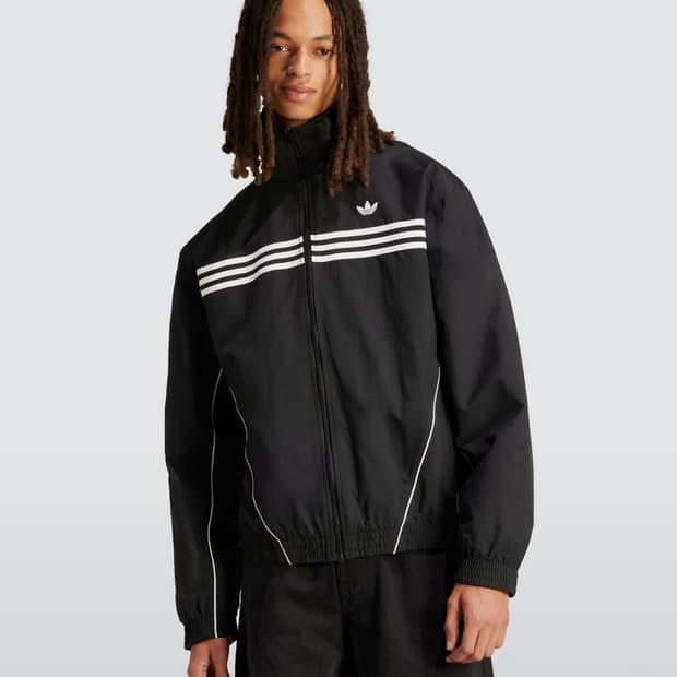 아디다스 플레임 바람막이 자켓 - 블랙 [새상품]