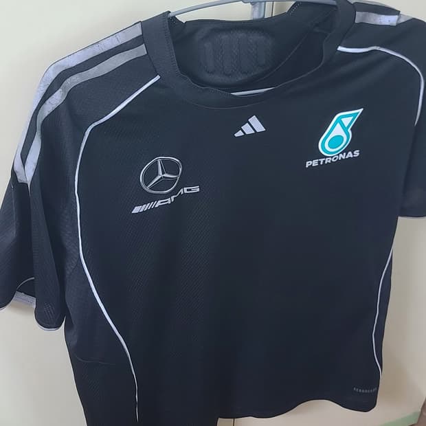 아디다스 메르세데스 AMG 페트로나스 반팔 티셔츠 110(XL)