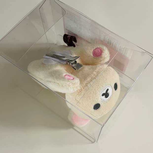 코리락쿠마 인형 헤어 머리핀