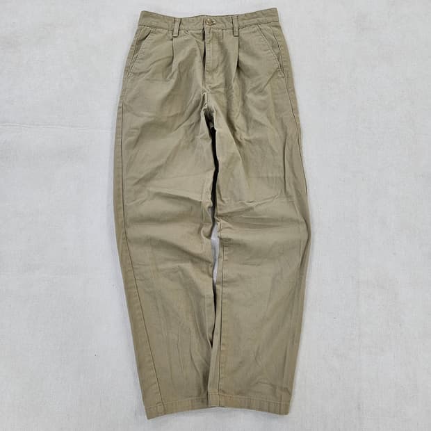 [28] 무신사 원턱 면 치노 팬츠 0114YH1