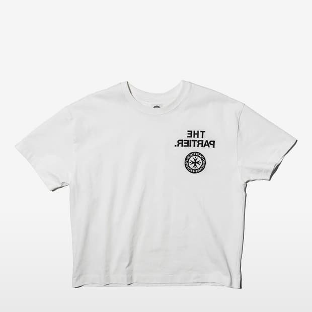 THE PARTIER Crop Tee (WHITE) 2