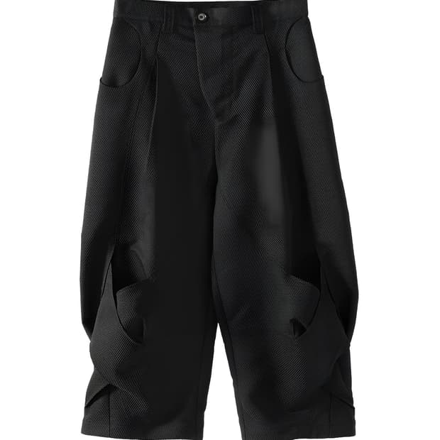 54A0 curved panel shorts M