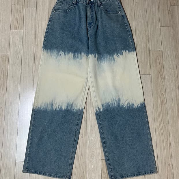 OOT 와이드 청바지 오오티 그라데이션 데님 (새상품)