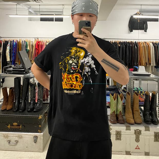 80's 오지 오스본 The Ultimate Sin t-shirts