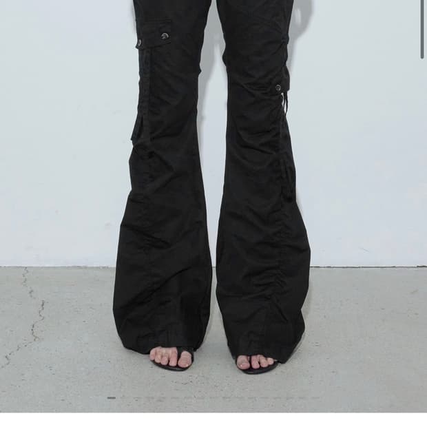 보헤미안서울 WASHED SHIRRING CARGO PANTS 보헴서