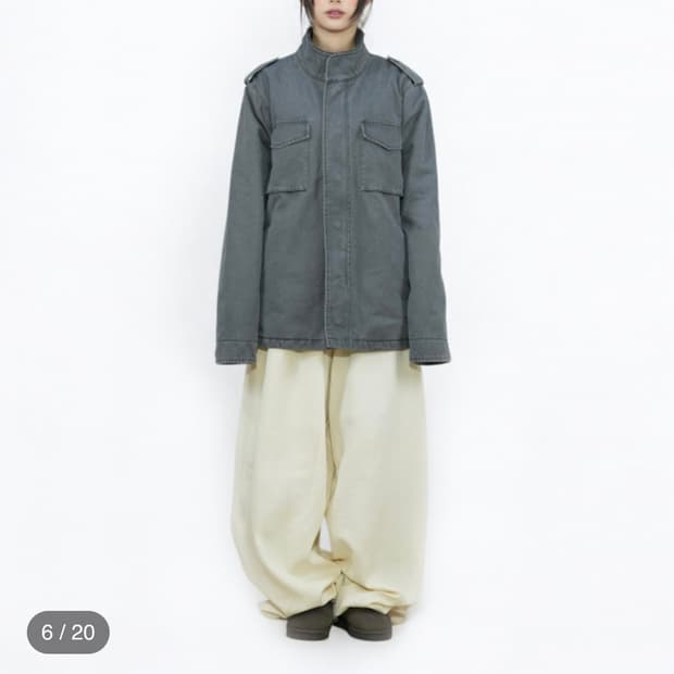 EARTHJIGU 어스지구 PIGMENT WARM FIELD JACKET