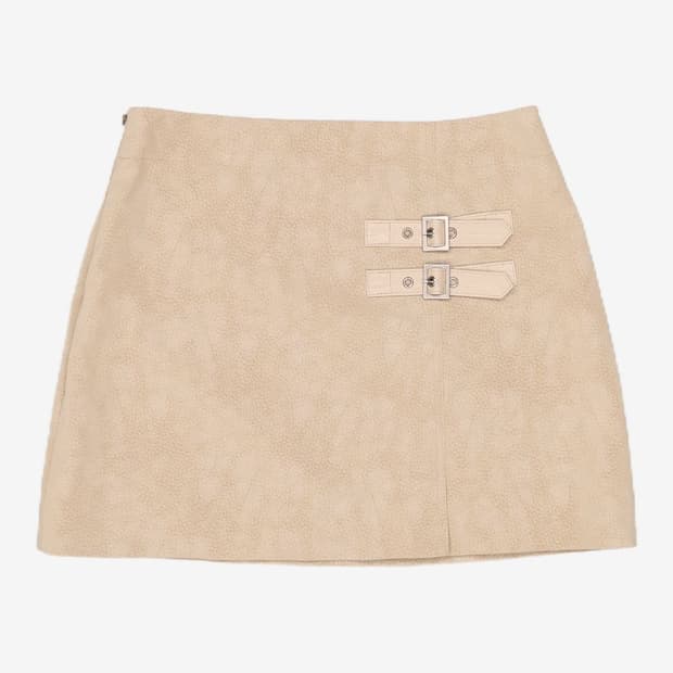 마뗑킴 버클 미니스커트