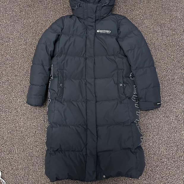디스커버리 여성 덕다운 익스페디션 반슬리 롱패딩 95사이즈