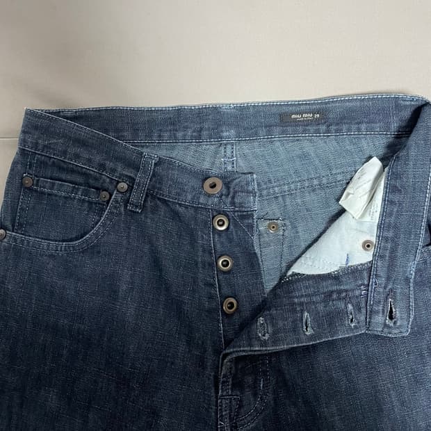 Miumiu archive denim pant