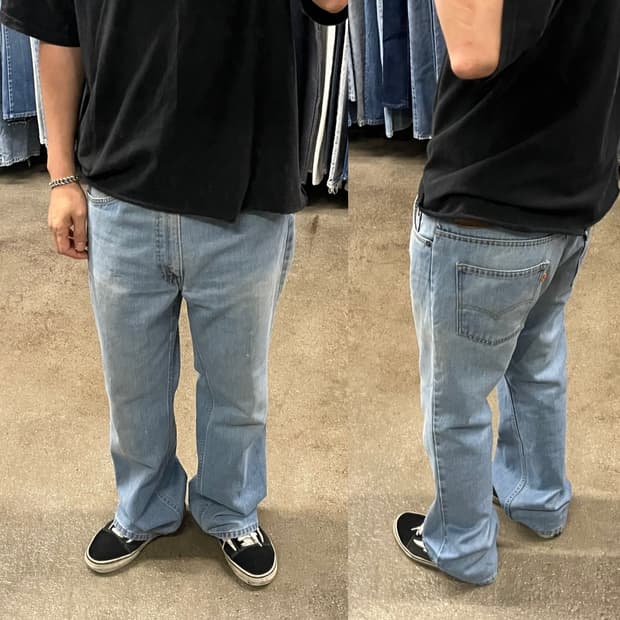 80s Levis517 오렌지탭 부츠컷 (34“)