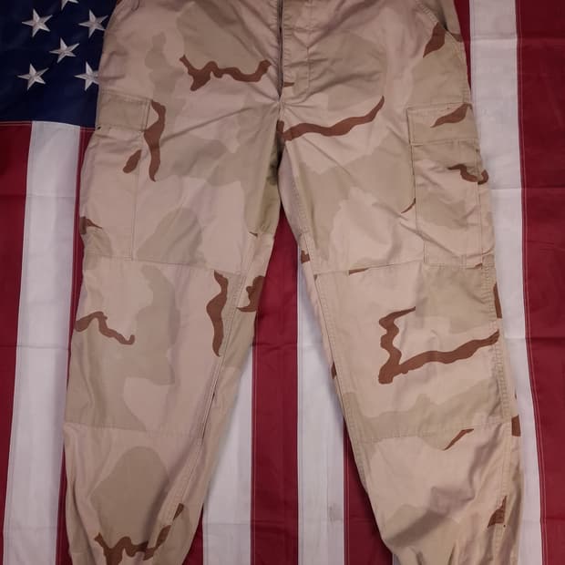 오리지날 미군 사막삼색 립스탑 BDU 팬츠