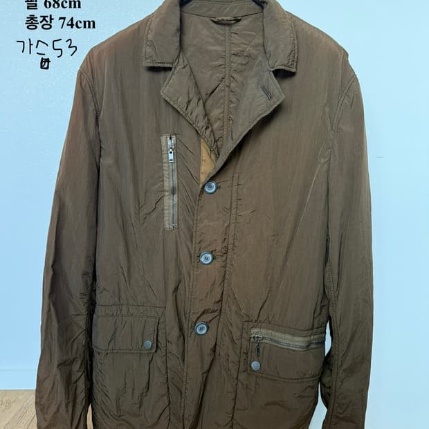 랑방 브라운자켓 48사이즈