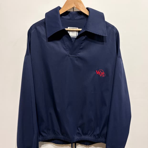 우영미 자수 폴로 티셔츠