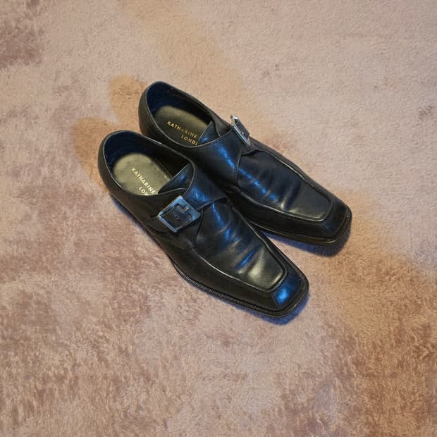 Katharine hamnett london buckle shoes