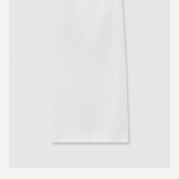 얼바닉 30 fiber skirt 화이트 s