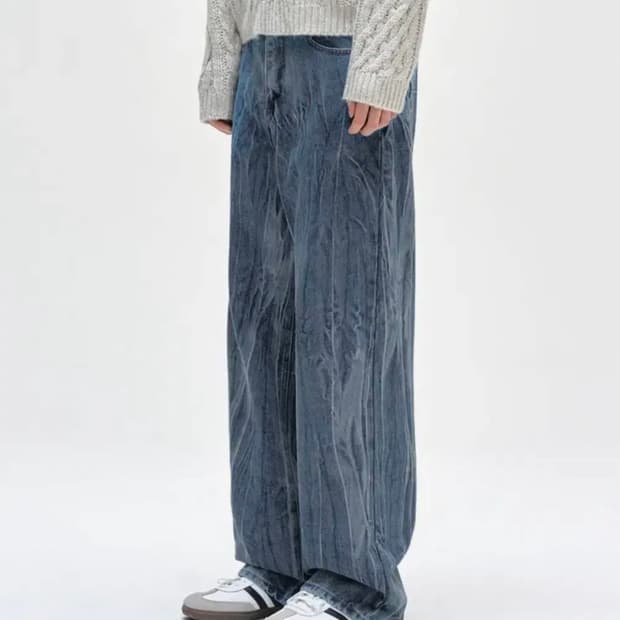 [새상품] 데케트 미드 라이즈 진 CRBlue 28size