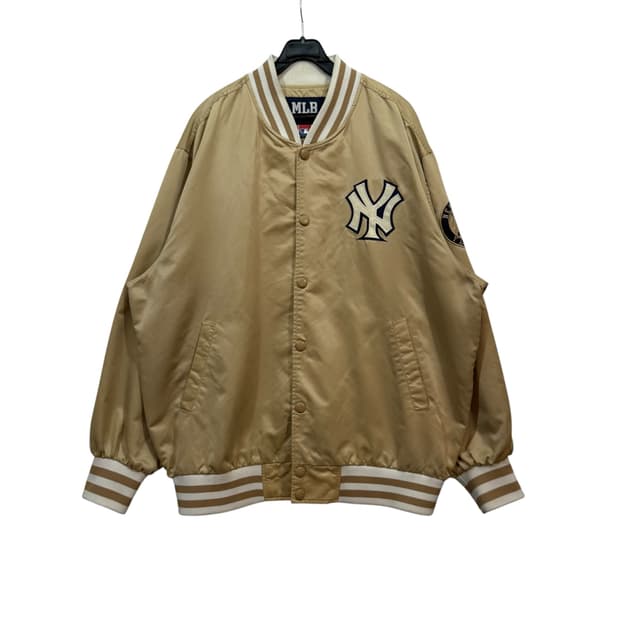 MLB NewYorkYankees Satin Varsity Jacket