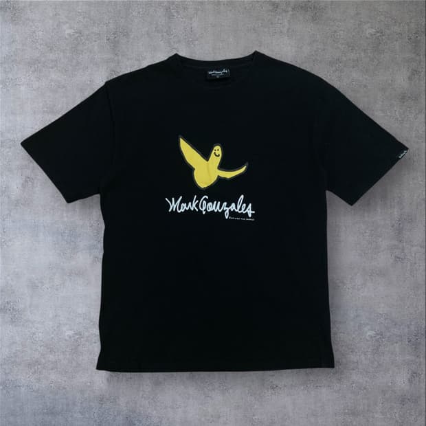 마크곤잘레스 빅로고 블랙 반팔티