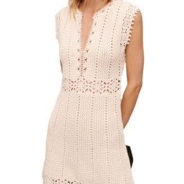 마쥬 미니 크로쉐 원피스 36사이즈