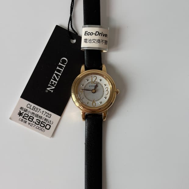 2000s Eco-Drive Gold Ladies Quartz