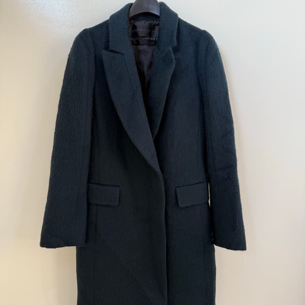 오브제 알파카 코트 정품