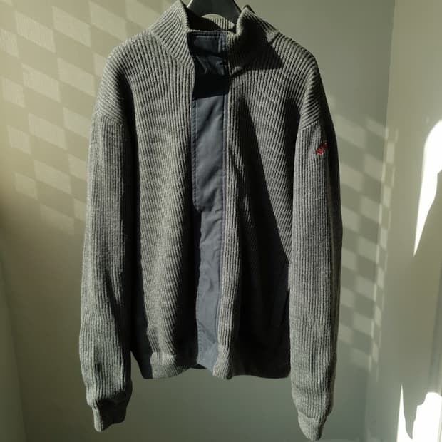 STUSSY driver knit zip