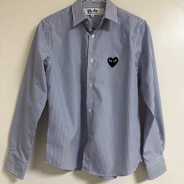 정품)꼼데가르송 블라우스 S