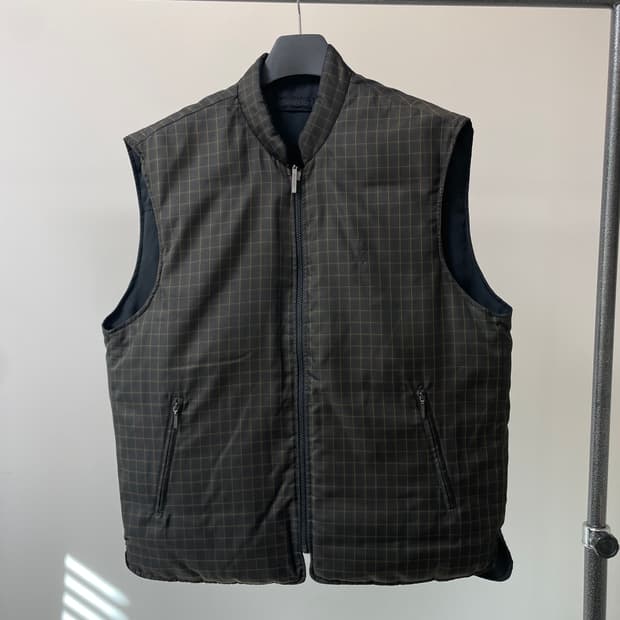 (105) ysl 입생로랑 리버시블 덕다운 패딩 베스트