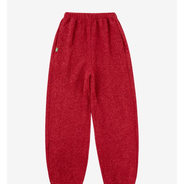 노컨텐츠 아크릴 테리 팬츠